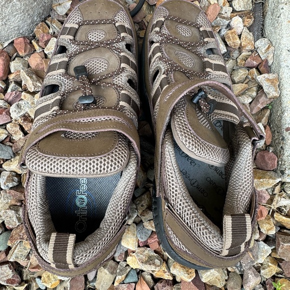 Orthofeet 573 Clearwater BioFit Hook/Loop Diabetic Water Shoes Sandals Size 12 - Picture 6 of 8